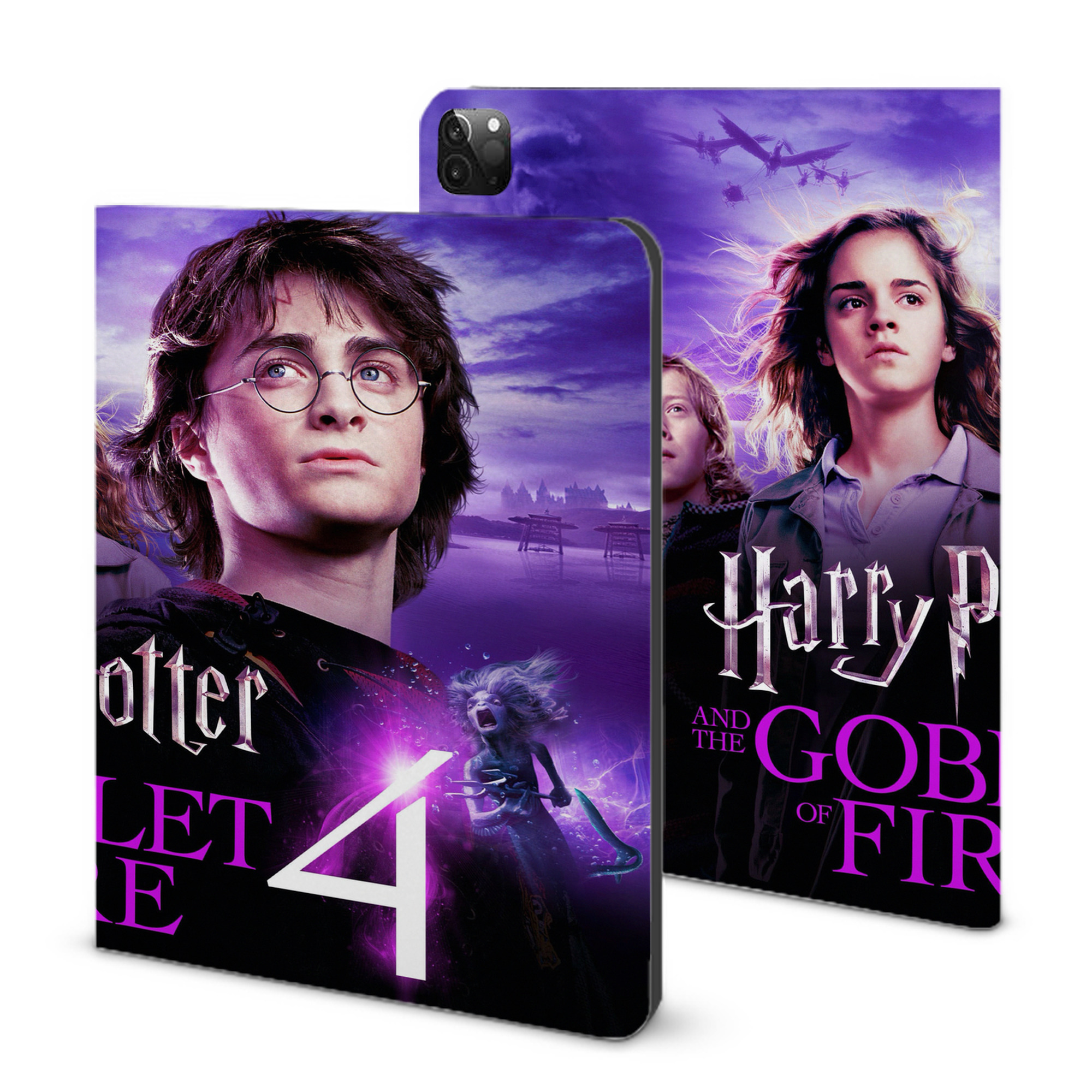 （画像用） Harry Potter ハリー・ポッターシリーズ IPadケース ペンホルダー付き ブックスタイルデザイン